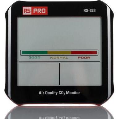 Rs Pro, Energiemessgerät, RS-326 LCD Partikelzähler, bis +50°C / 100%