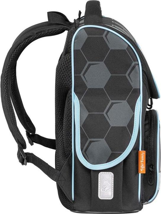 Actual product image Tiger Family School backpack TGNT-005A, black, 19x31x35 cm