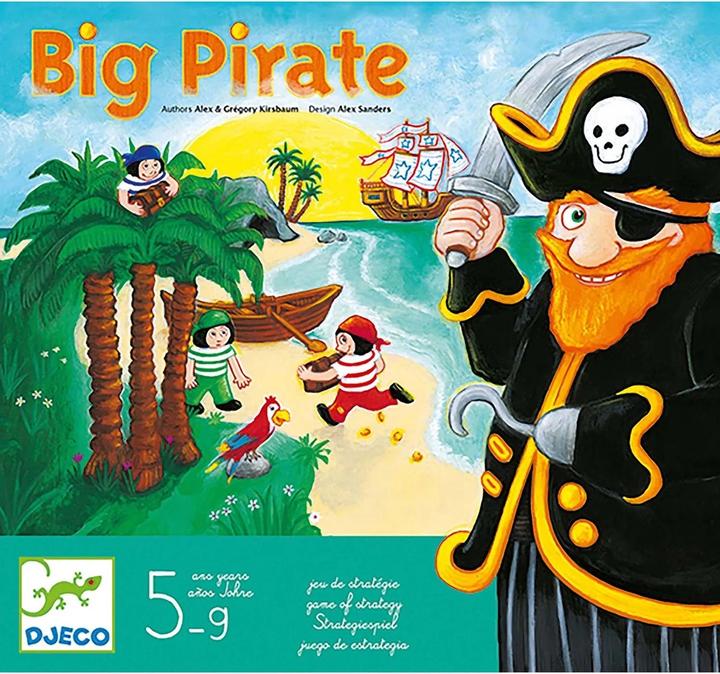Djeco Grand Pirate (Français, Anglais, Allemand, Espagnol)