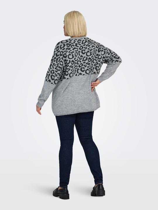 Produktbild Only Carjade Animal L/S O-Neck Knt Noos (S)