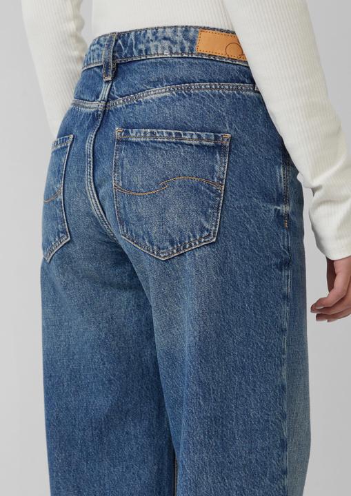 Immagine prodotto S.Oliver Jeans-Hose Jeans Catie / Slim Fit / Mid Rise/ Wide Leg / mit Umschlag (W44/L30)
