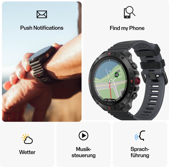 Produktbild Polar Grit X2 Pro H10 Bundle (48.60 mm)