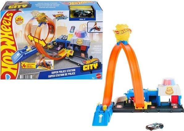 Actual product image Hot Wheels City Super Polizeistation