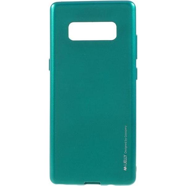 Goospery i Jelly Metal Series (Samsung Galaxy Note 8), Smartphone Hülle, Grün