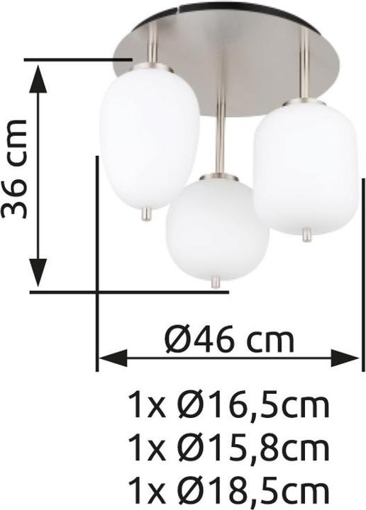 Produktbild Globo Blacky I (E14)