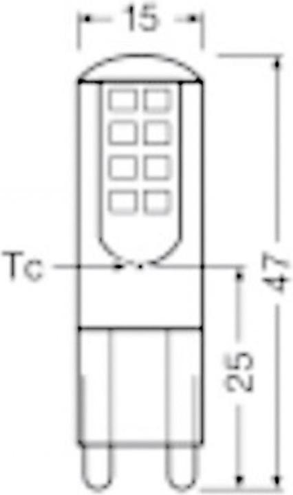 Immagine prodotto Osram Pin (G9, 2.60 W, 320 lm, 1 x, E)