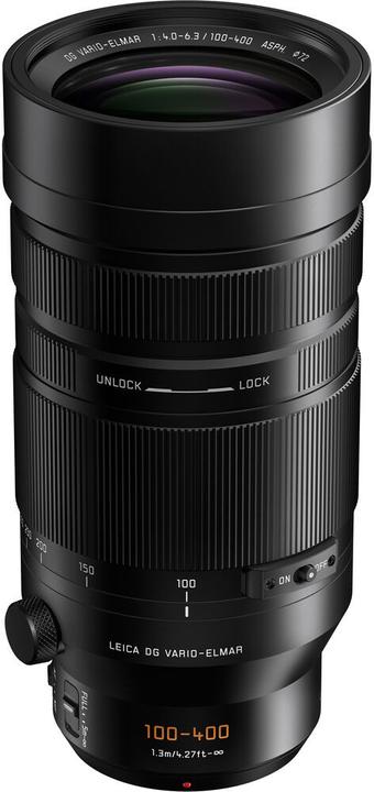 Actual product image Panasonic Leica DG Vario-Elmar 100-400 mm / F4.0-6.3 II ASPH. / Power O.I.S. (Leica DG, Micro Four Thirds)