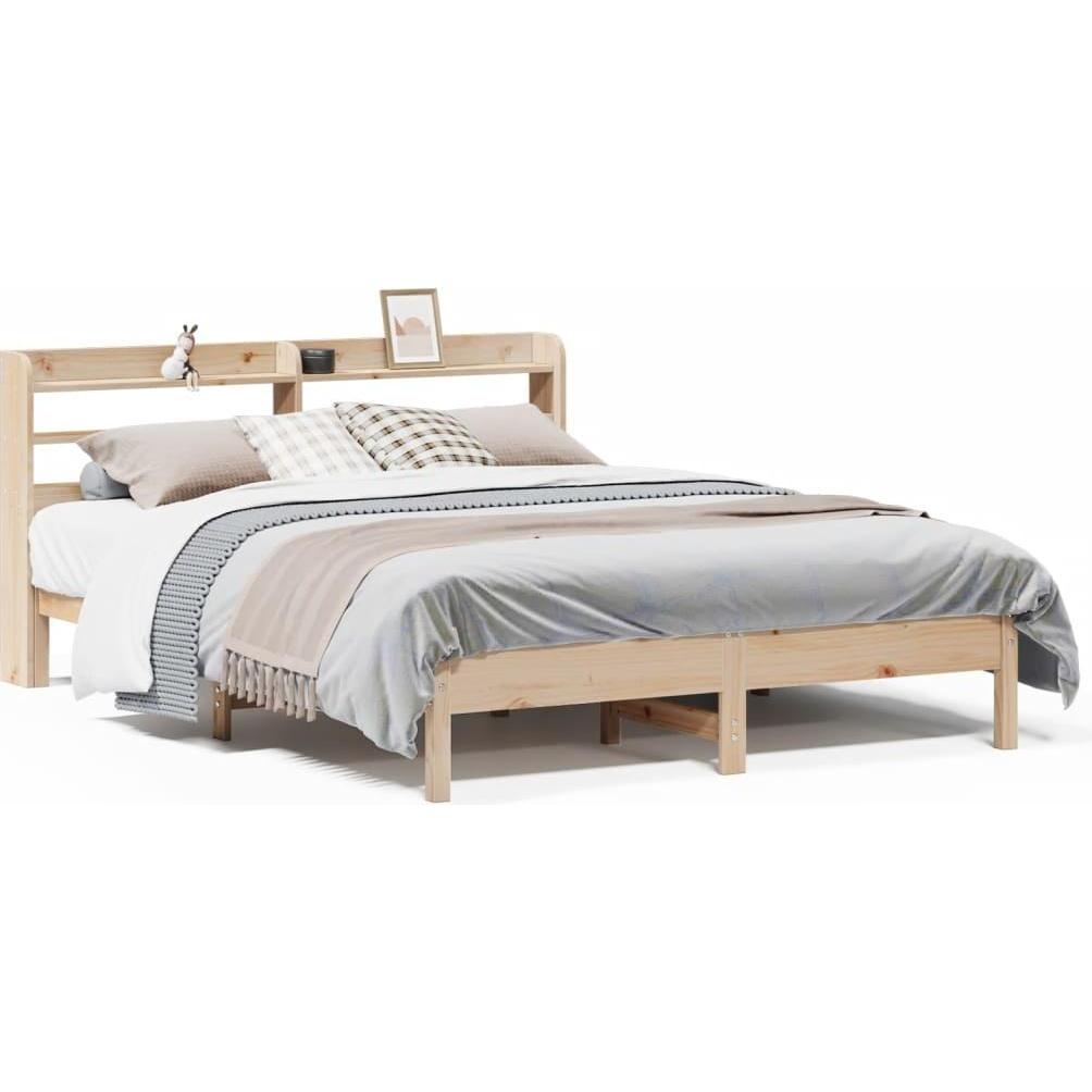 VidaXL, Bett, Bett ohne Matratze (140 x 190 cm)