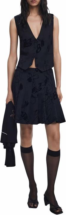 Produktbild Desigual Gonna Corta Donna Nero (M)