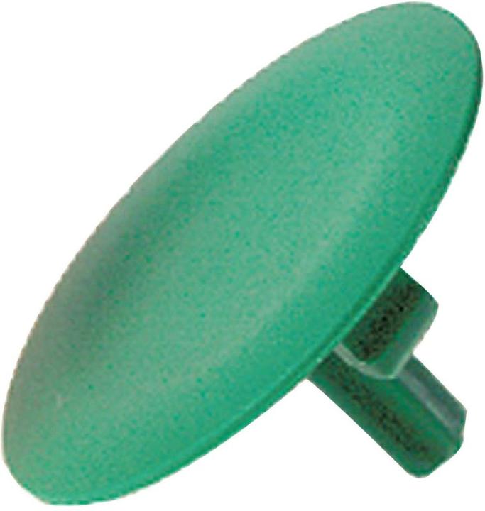 Actual product image Schneider Electric Key pad, green, neutral, f. Frontelem. ZBA3