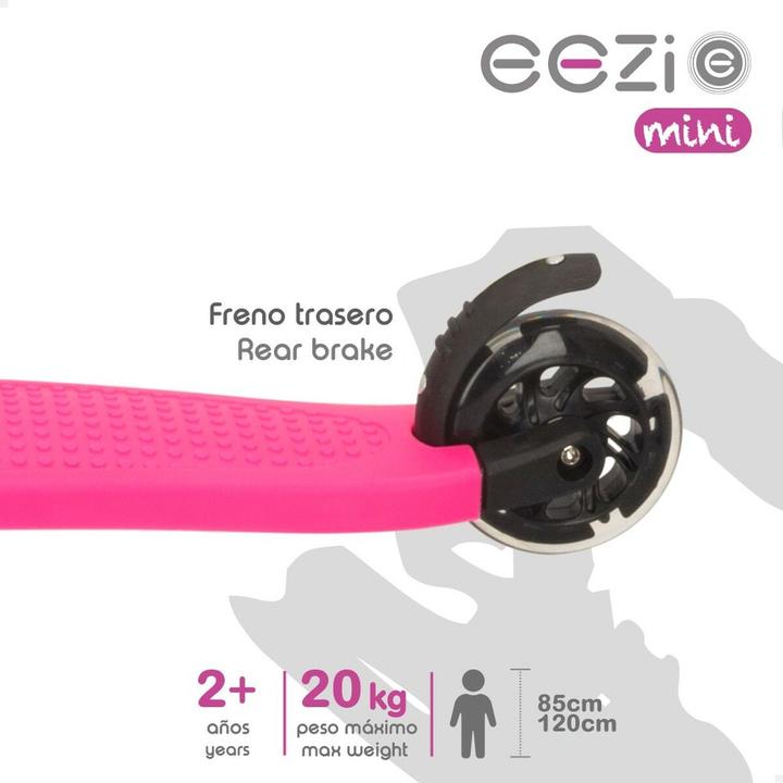 Produktbild Colorbaby Roller Polyurethan Aluminium Pink