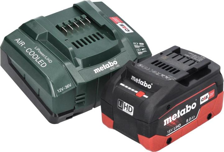 Produktbild Metabo KS 18 LTX 57 Akku Handkreissäge 18V 165x20mm + 1x Akku 8,0Ah + Ladegerät + MetaLoc