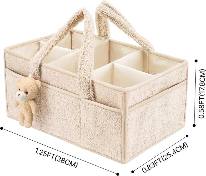 Actual product image Chanxiuzai Wickeltaschen-Organizer für Wickeltisch