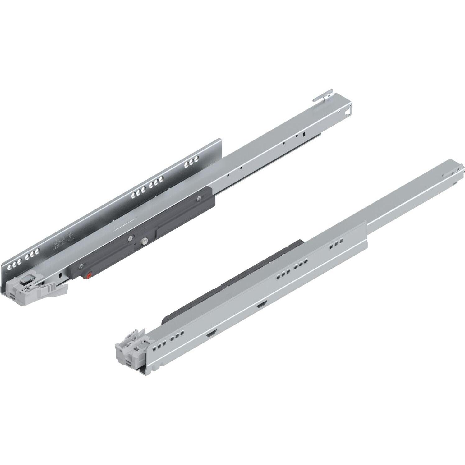 Blum, Schubladenauszüge, LEGRABOX Korpusschiene mit TIP-ON, Vollauszug, 40 kg, NL 600 mm, links/rechts, verzinkt