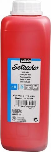 Produktbild Pebeo Setacolor Opak (Rot, 1000 ml)