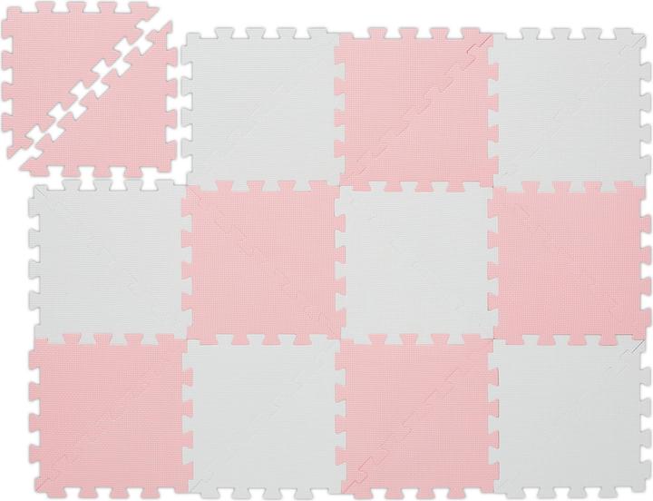 Rose/blanc