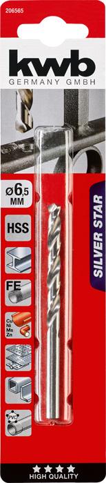 Actual product image kwb SILVER STAR HSS Twist Drill (6.5 mm)