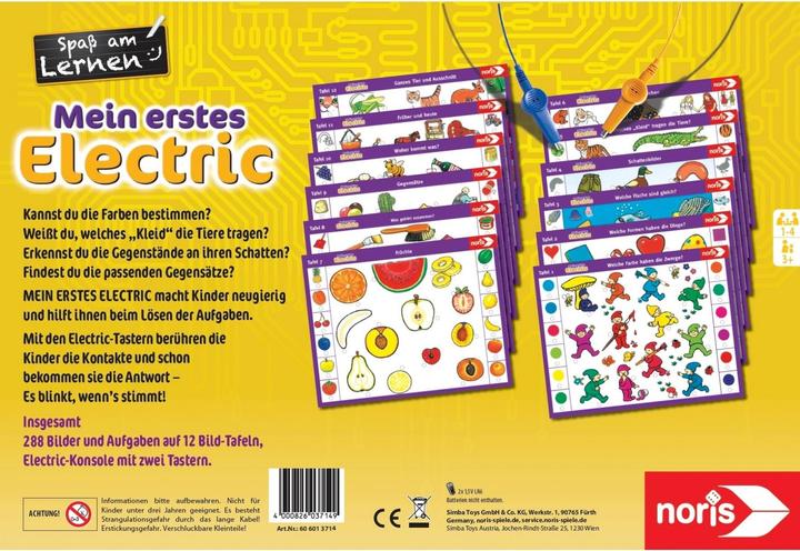 Productafbeelding Noris Mijn eerste elektrische (Duits, 1 - 4 Spelers)