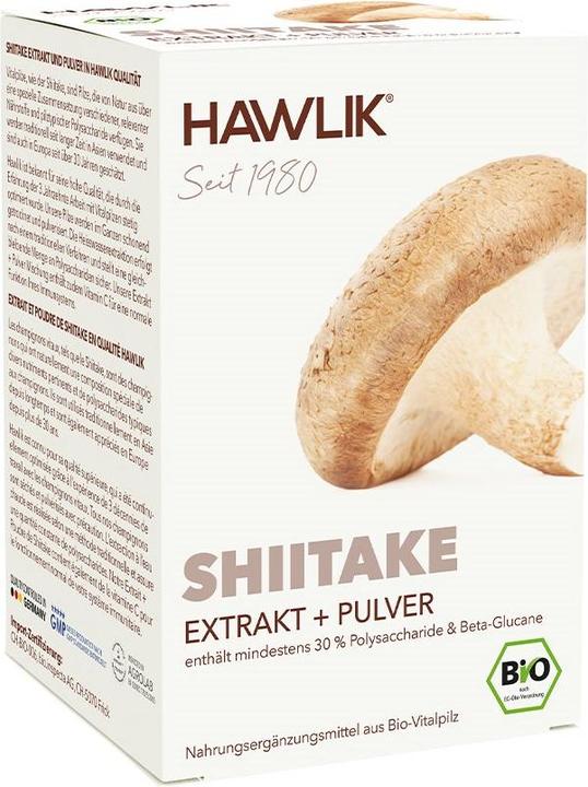 Image du produit Hawlik Extrait de shiitake + poudre en capsule (120 pcs, Capsules)