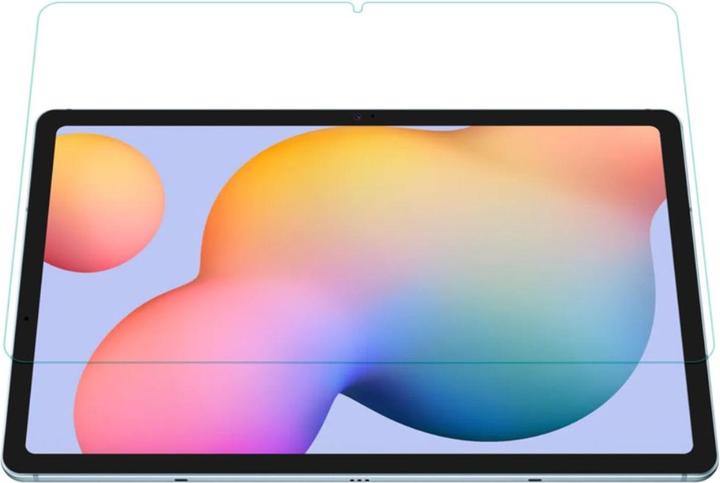 Produktbild König Design Panzerfolie Glas für Samsung Galaxy Tab S7 FE Schutzglas 9h Hartglas Schutzfolie (1 Stück, Galaxy Tab S7 FE)