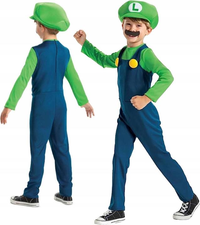 Image du produit Jakks Pacific Costume Super Mario - Luigi (128)