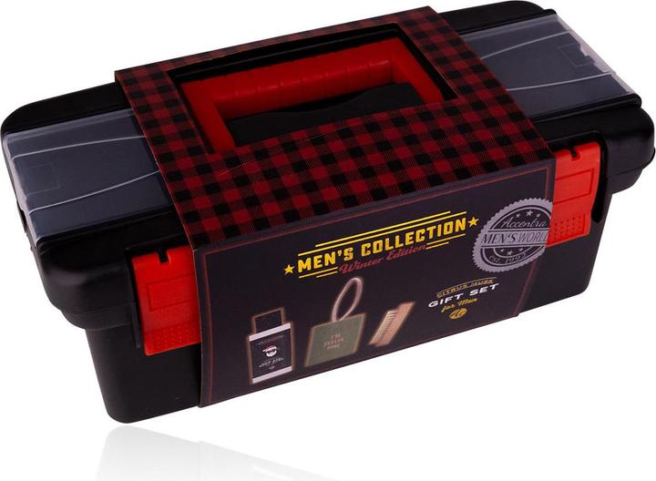 Actual product image Accentra Gift set for men MEN'S COLLECTION WINTER EDITION in a tool case (Manicure set)
