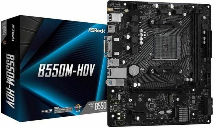 Immagine prodotto AsRock B550M-HDV (AM4, AMD B550, mATX)
