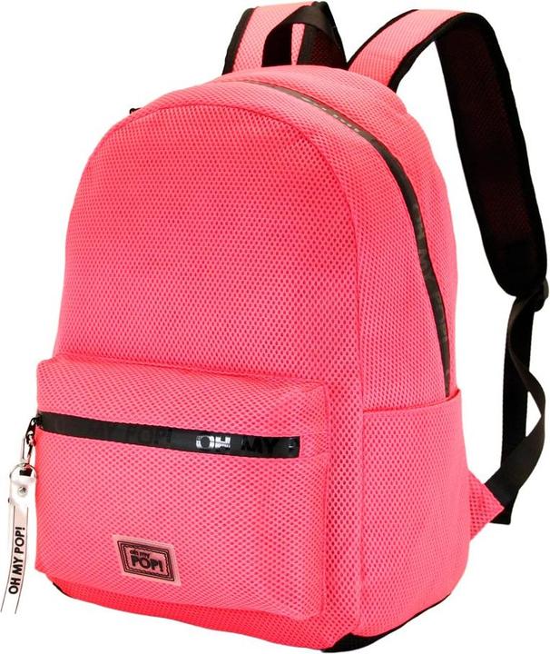 Oh My Pop! Mesh Backpack Fucsia Neon