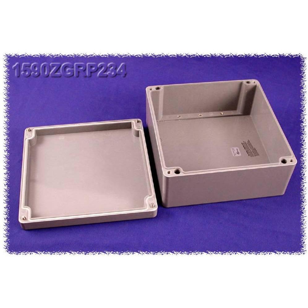 Hammond 1590ZGRP234 Universal-Gehäuse (Gehäuse), Elektronikzubehör + Gehäuse, Grau