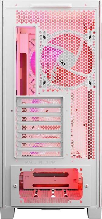 Actual product image Modecom Volcano Expanse T Apex ARGB biała (Mini-ITX, ATX)