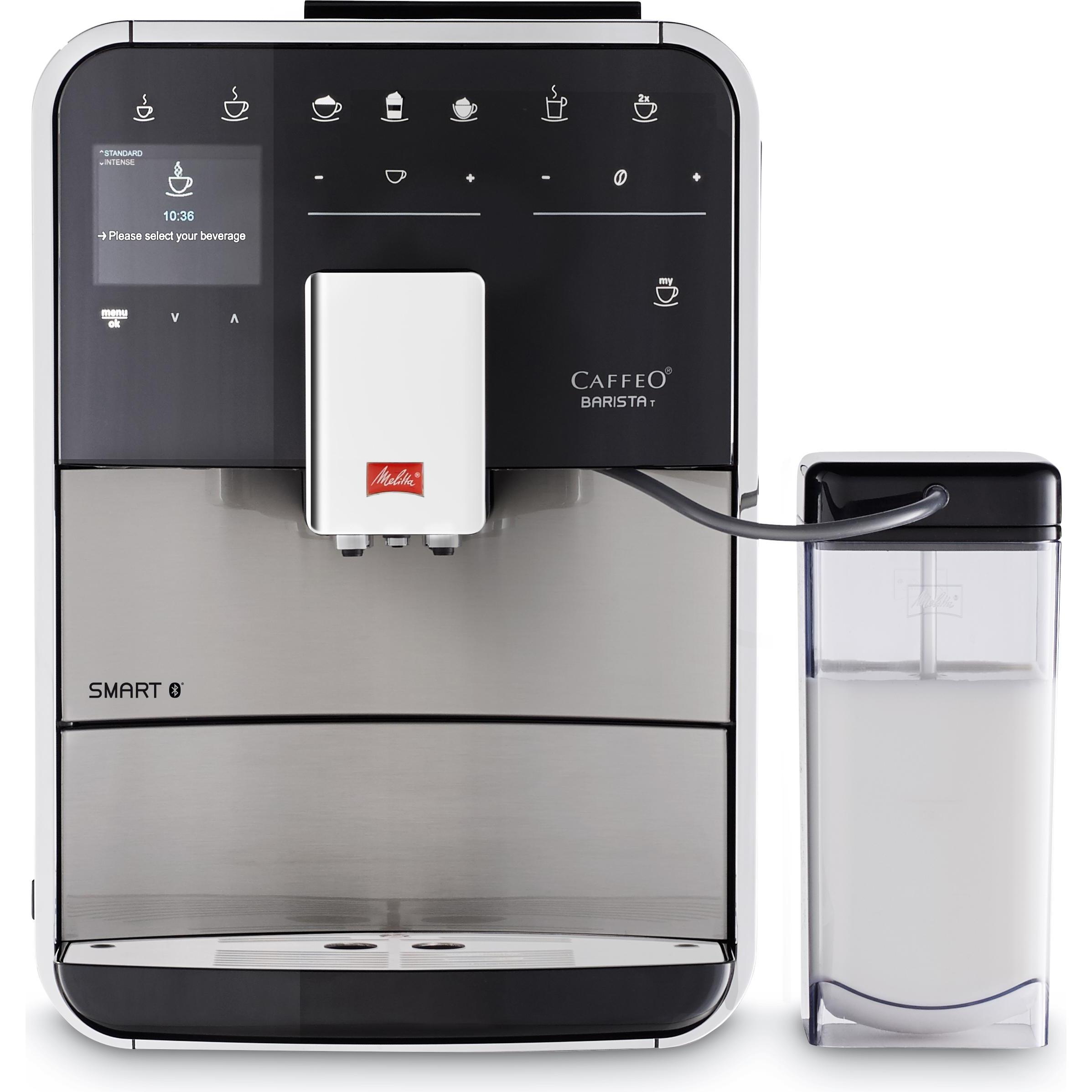 Melitta Nero Barista Smart T F840-100, Macchina Da Caffè Automatica,
