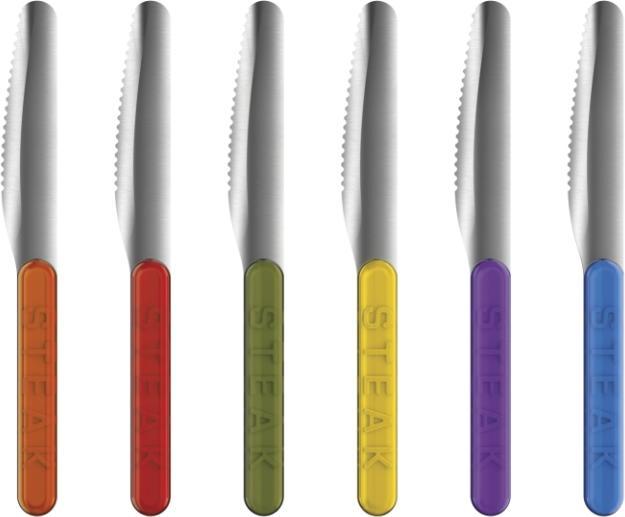 Actual product image ViceVersa Pointles set of 6 steak knives 15900 (6 Piece, Knife)