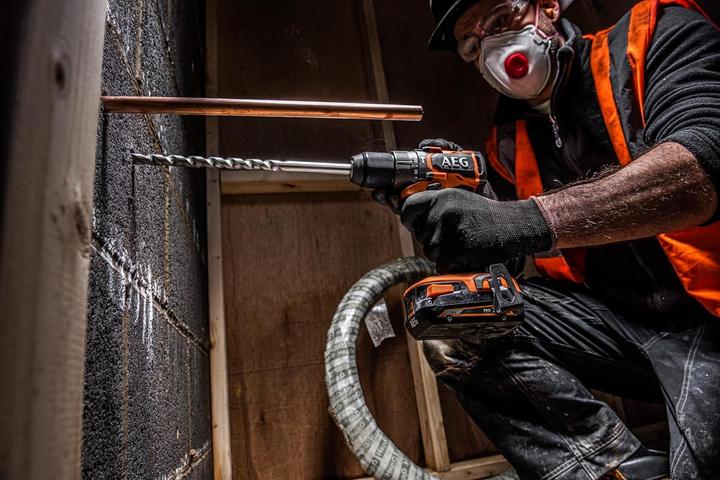 Actual product image AEG Subcompact Brushless Hammer Drill Driver, 65 Nm, 2 Speeds, 18V Battery Compatible