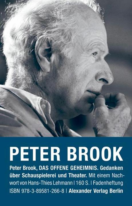 Produktbild Das offene Geheimnis (Deutsch, Peter Brook, 2012)