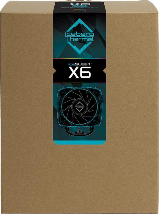 Produktbild Iceberg Thermal IceSLEET X6 - RGB - AM4/Intel (159 mm)