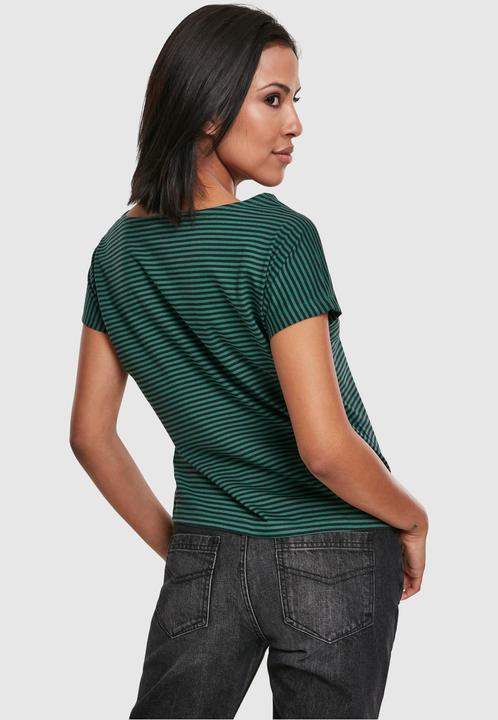 Immagine prodotto Urban Classics Maglietta da donna a strisce per bambini tinta in filo (XS)