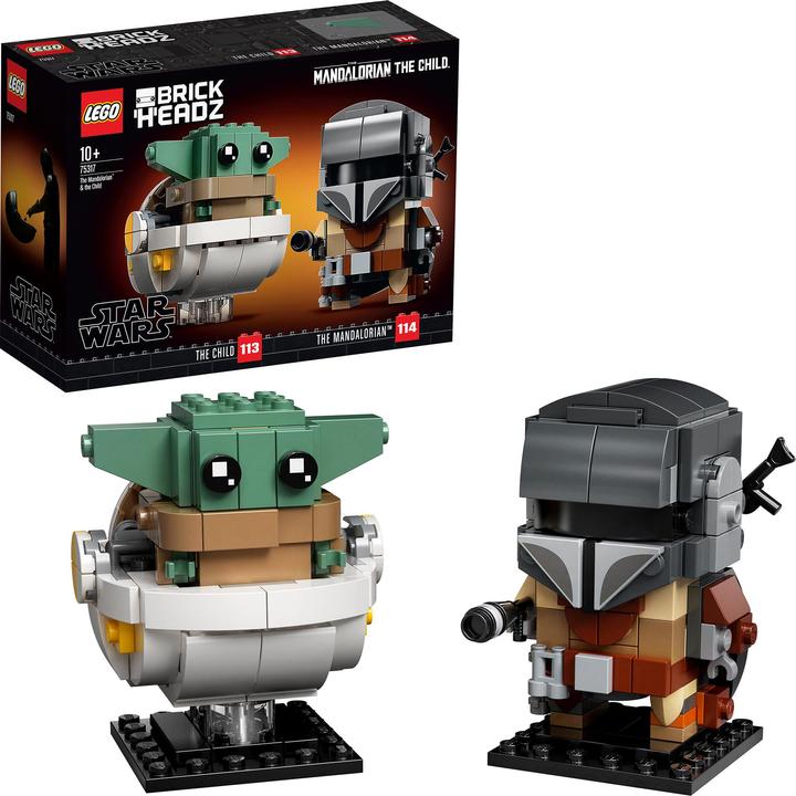Actual product image LEGO The Mandalorian and the child (75317, LEGO Star Wars)
