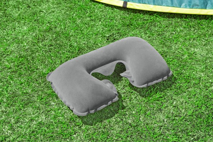 Actual product image Bestway 67006 inflatable travel pillow Green, White (Additional padding)