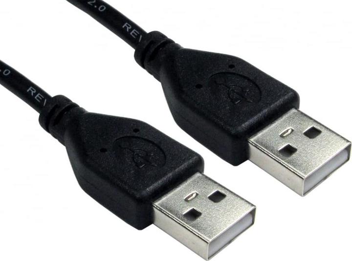 Actual product image Cables Direct CDL 1.8MTR USB 2.0 A MALE - A M (2 m, USB 2.0)