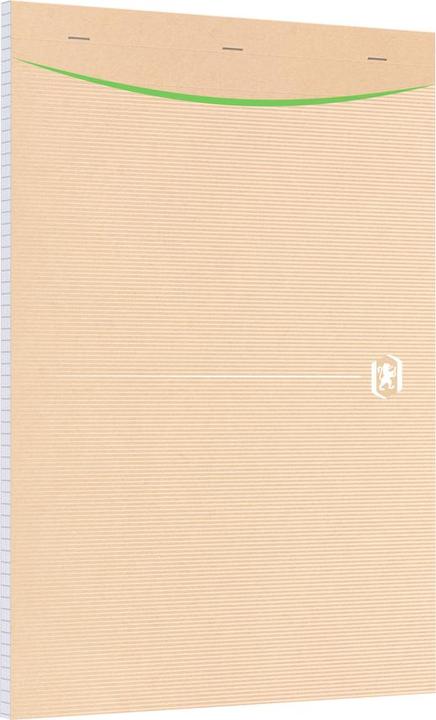 Actual product image Oxford Notepad A4/80BL squared 5mm assorted (210 x 297 mm, Checked, Soft cover)