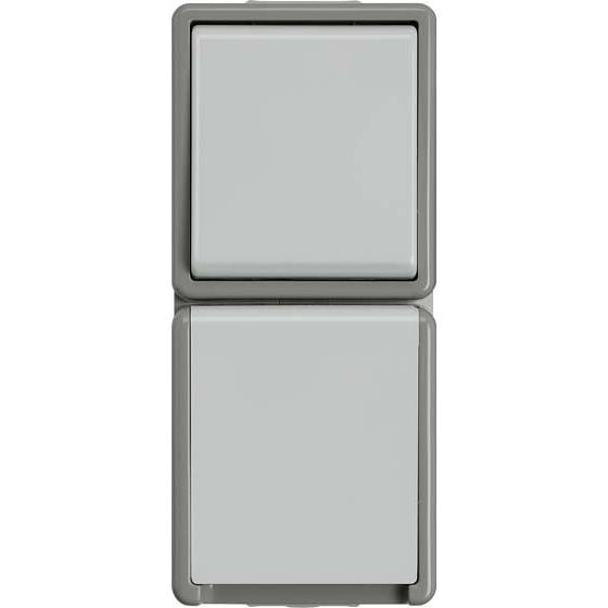 Siemens, Lichtschalter + Storenschalter, 5TA4826 Aufputz-Schalter