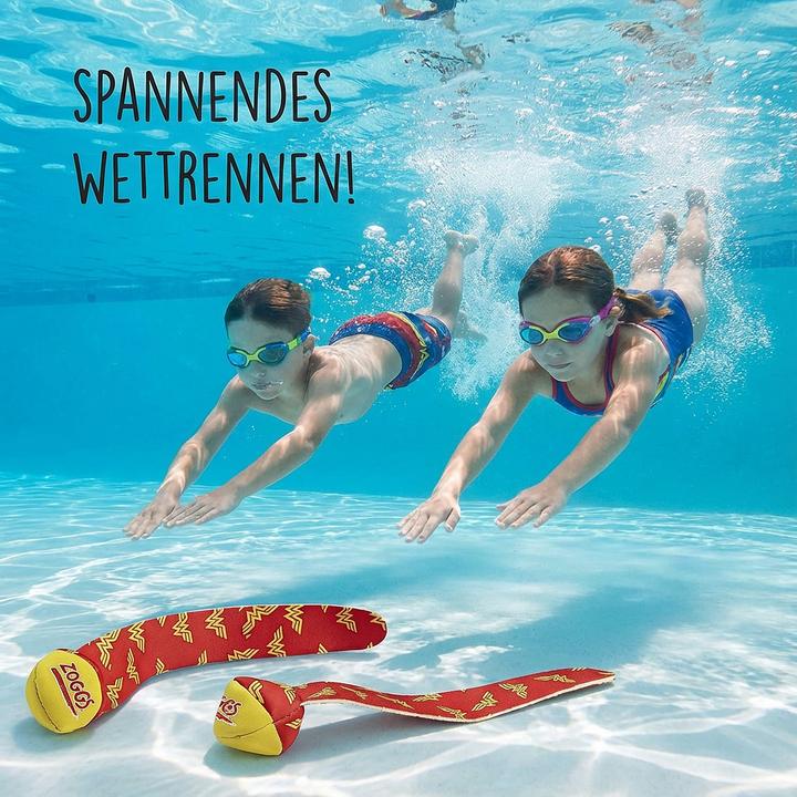 Productafbeelding Zoggs DC Superhero Wonder Woman duikbal, set van 2