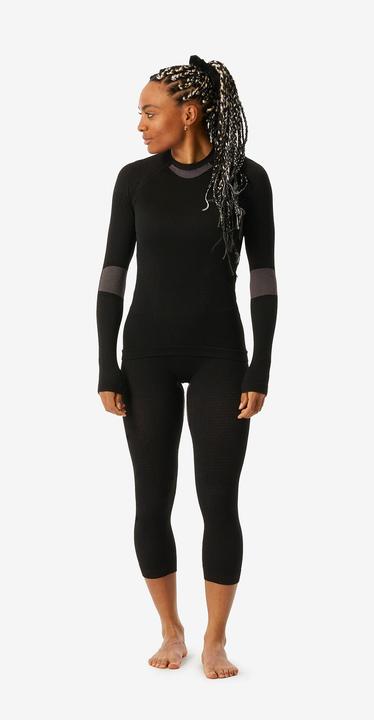 Produktbild Wedze Skiunterwäsche Funktionsshirt Damen Seamless - BL500 I-Soft rosa/schwarz (M)