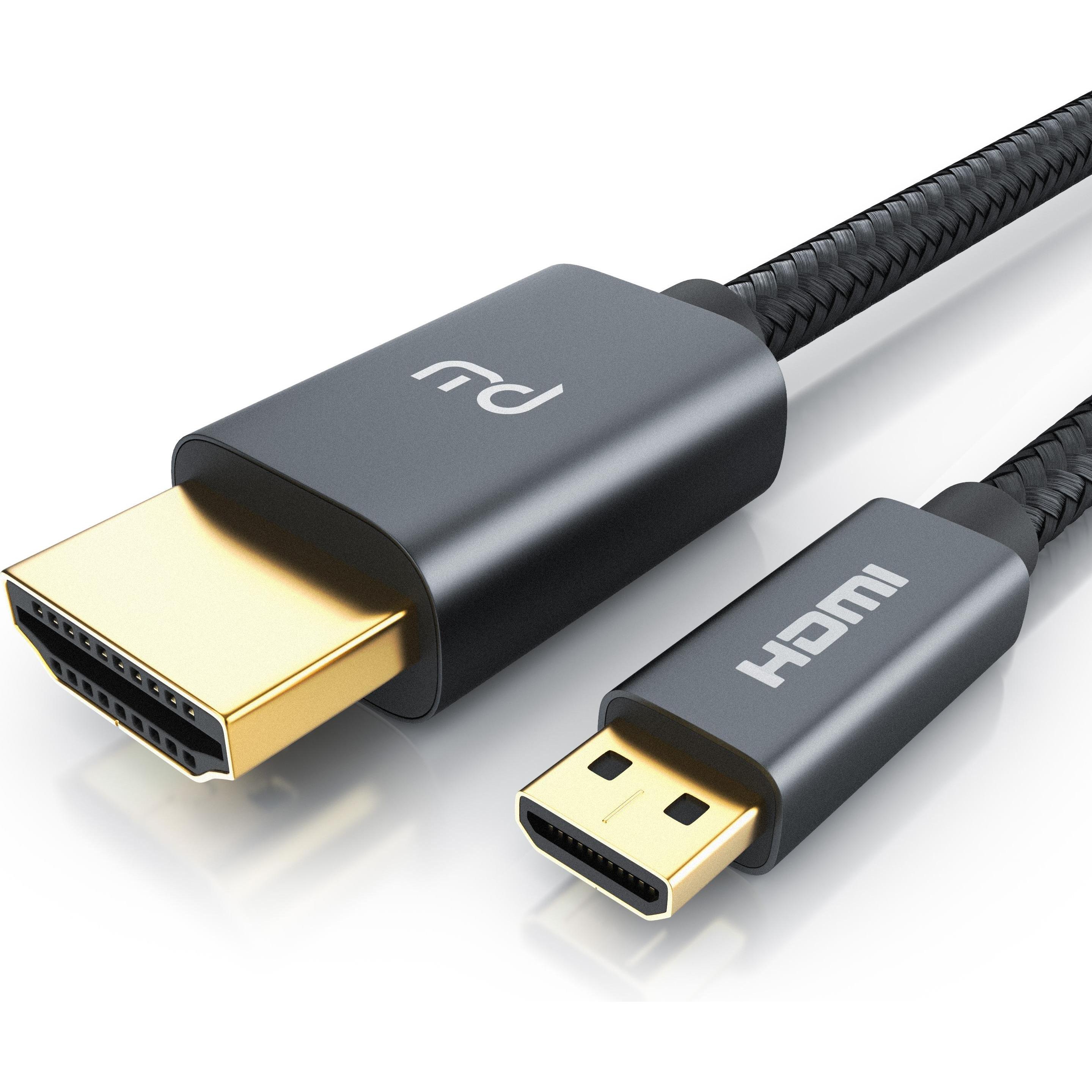 Primewire micro HDMI (Typ D) — HDMI (Typ A) (2 m, HDMI), Video Kabel