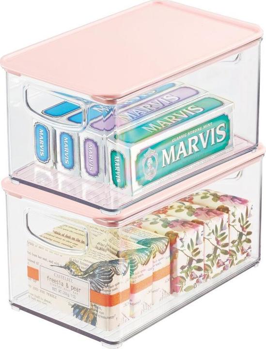 Produktbild MDesign 4-teiliges Aufbewahrungsboxen-Set mit Deckeln