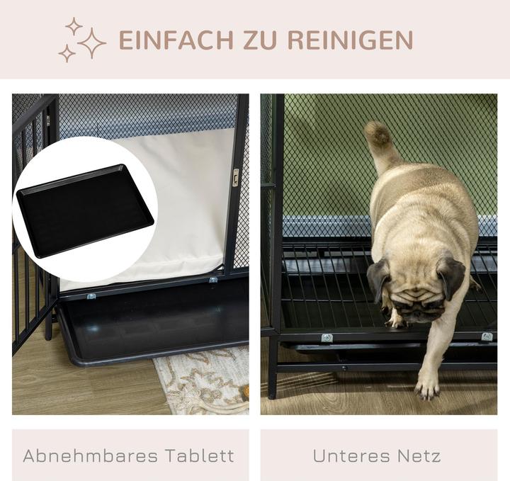 Actual product image PawHut Dog cage with table top (Dog house)