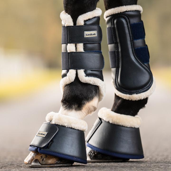 Actual product image Kavalkade Horse bells with faux fur