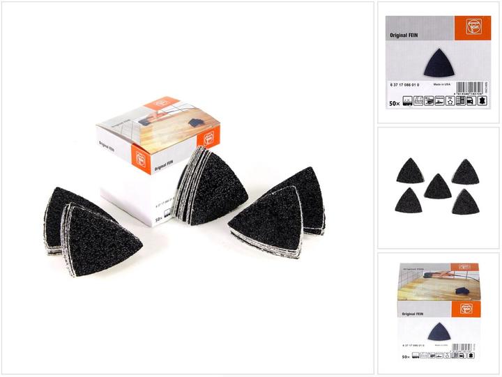 Image du produit Fein Papier de verre Delta avec Velcro (36)