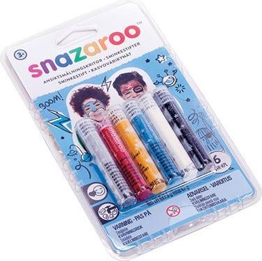 Immagine prodotto Snazaroo Accessori Matite trucco ragazzi, 6 pezzi