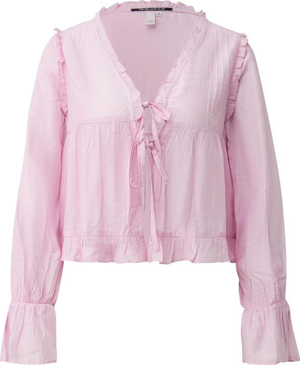 Immagine prodotto s.Oliver Feminine Bluse mit Bindedetail und Rüschen (38)